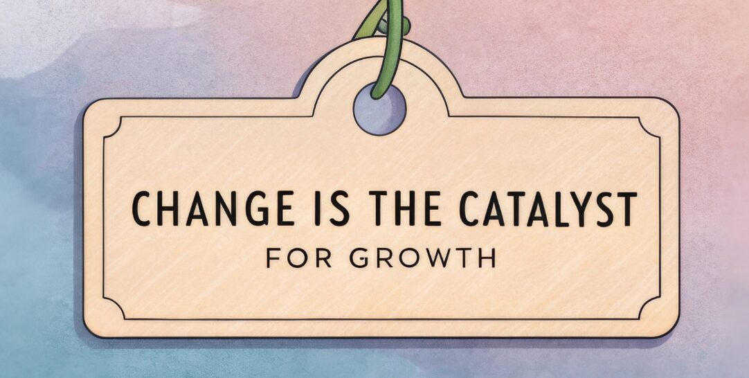 This beautiful illustration features a butterfly with a motivational quote about change and growth, embodying transformation and inspiration in art.